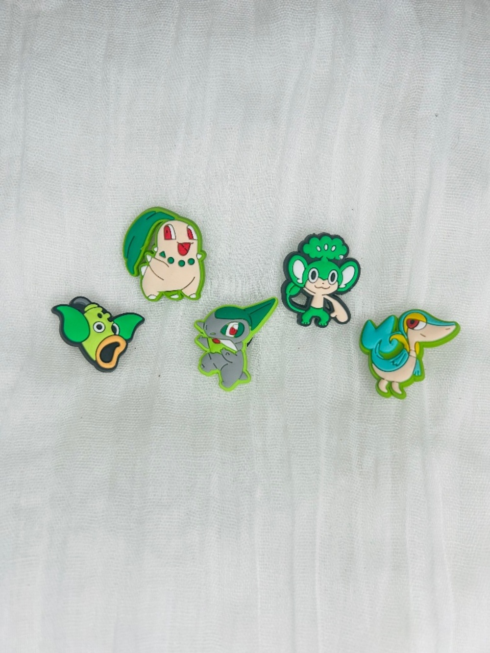 Pokemon Croc Charms, Jibbitz - Set #50